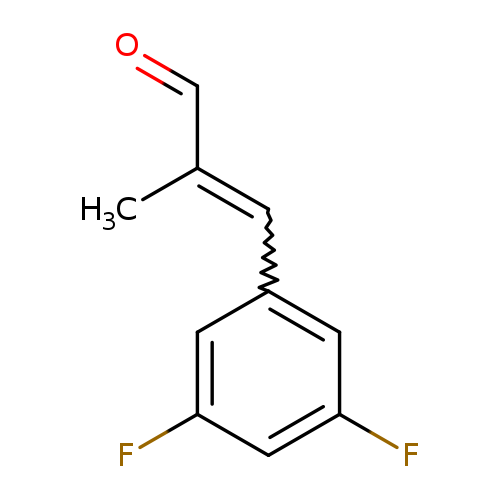 (2E)-3-(3,5-difluorophenyl)-2-methylprop-2-enal