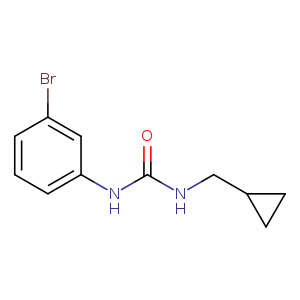 1-(3-Bromophenyl)-3-(cyclopropylmethyl)urea