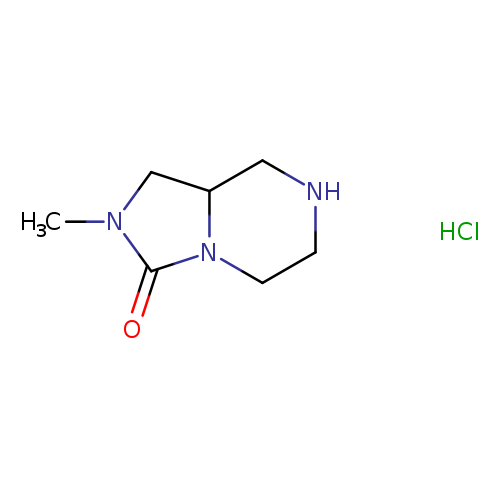 2-methyl-octahydroimidazolidino[1,5-a]piperazin-3-one hydrochloride