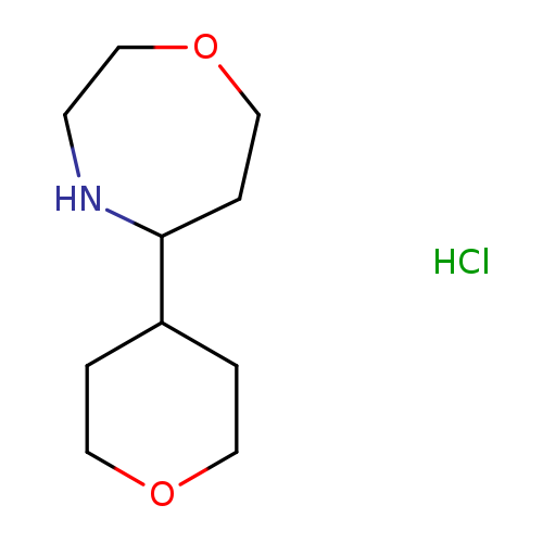 5-(oxan-4-yl)-1,4-oxazepanehydrochloride