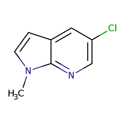 1H-Pyrrolo[2,3-b]pyridine, 5-chloro-1-methyl-