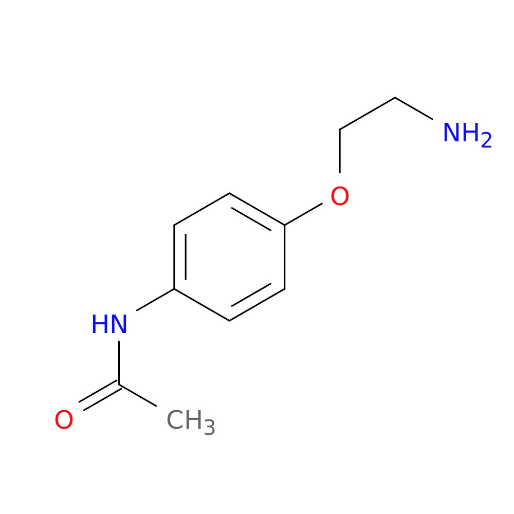 N-[4-(2-aminoethoxy)phenyl]acetamide