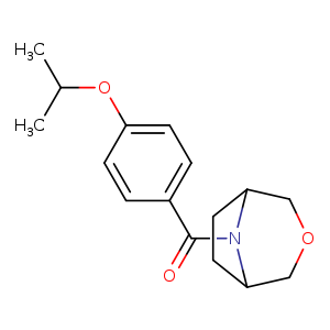 8-[4-(propan-2-yloxy)benzoyl]-3-oxa-8-azabicyclo[3.2.1]octane