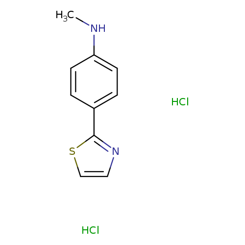 N-methyl-4-(1,3-thiazol-2-yl)aniline dihydrochloride