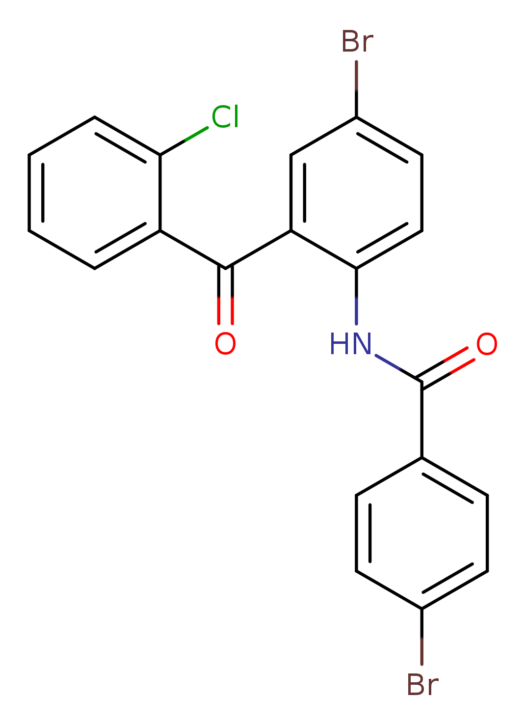 4-bromo-N-[4-bromo-2-(2-chlorobenzoyl)phenyl]benzamide