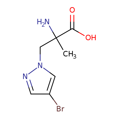 2-amino-3-(4-bromo-1H-pyrazol-1-yl)-2-methylpropanoicacid