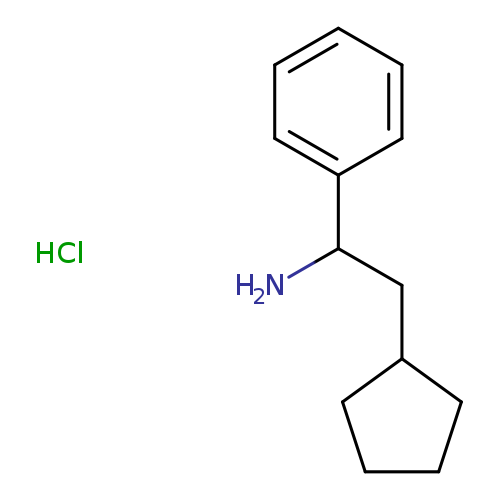 2-cyclopentyl-1-phenylethan-1-amine hydrochloride
