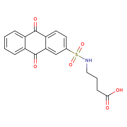 4-(9,10-Dioxo-9,10-dihydro-anthracene-2-sulfonylamino)-butyric acid