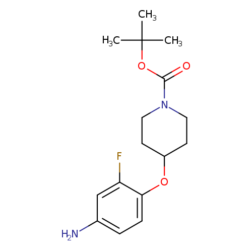 tert-Butyl 4-(4-amino-2-fluorophenoxy)piperidine-1-carboxylate