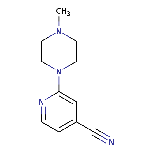2-(4-Methylpiperazin-1-yl)pyridine-4-carbonitrile