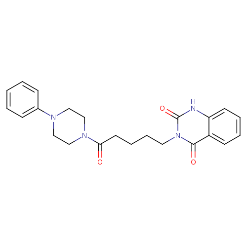 3-[5-oxo-5-(4-phenylpiperazin-1-yl)pentyl]-1,2,3,4-tetrahydroquinazoline-2,4-dione