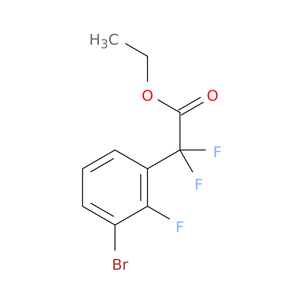 Ethyl 2-(3-bromo-2-fluorophenyl)-2,2-difluoroacetate