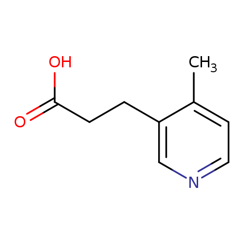 3-Pyridinepropanoic acid, 4-methyl-