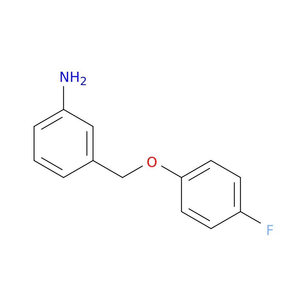 3-[(4-fluorophenoxy)methyl]aniline
