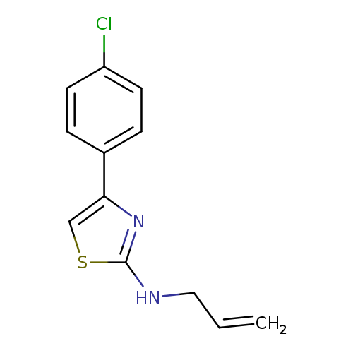 4-(4-chlorophenyl)-N-(prop-2-en-1-yl)-1,3-thiazol-2-amine