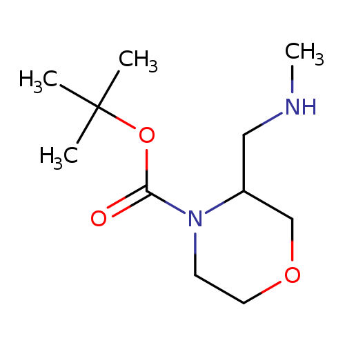 tert-butyl 3-[(methylamino)methyl]morpholine-4-carboxylate