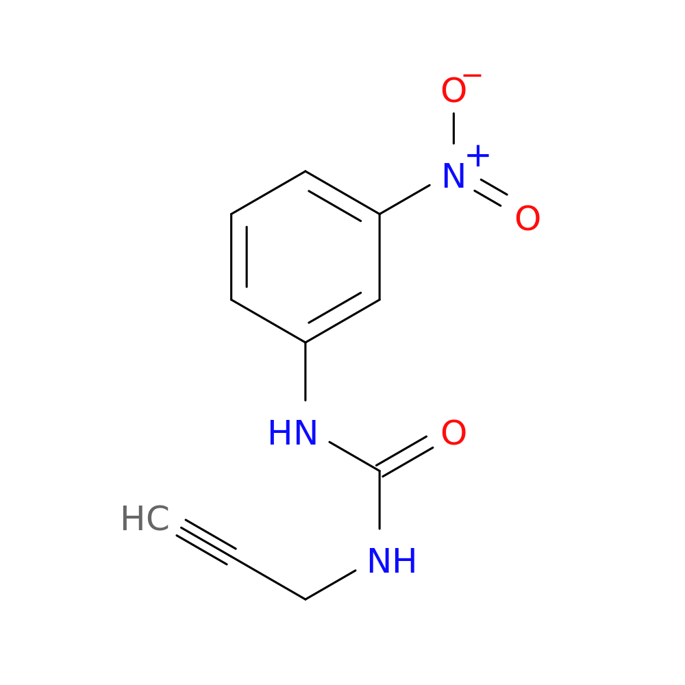1-(3-nitrophenyl)-3-(prop-2-yn-1-yl)urea
