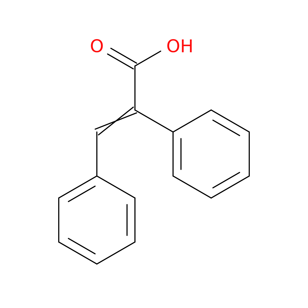 (2E)-2,3-diphenylprop-2-enoic acid