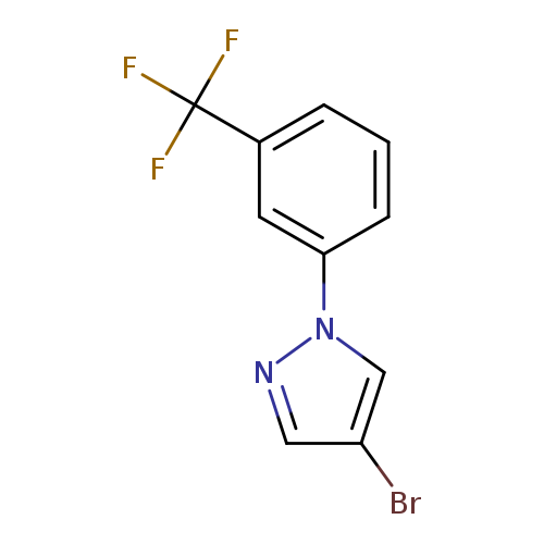 4-Bromo-1-[3-(trifluoromethyl)phenyl]pyrazole
