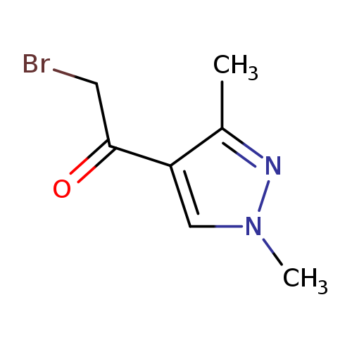 2-Bromo-1-(1,3-dimethyl-1H-pyrazol-4-yl)ethan-1-one
