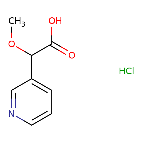 2-methoxy-2-(pyridin-3-yl)aceticacidhydrochloride