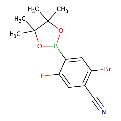 5-Bromo-4-cyano-2-fluorophenylboronic acid, pinacol ester