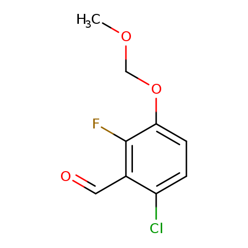 6-Chloro-2-fluoro-3-(methoxymethoxy)benzaldehyde