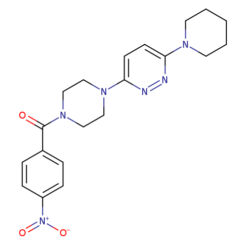 3-[4-(4-nitrobenzoyl)piperazin-1-yl]-6-(piperidin-1-yl)pyridazine
