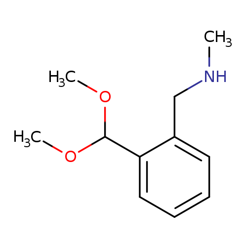 {[2-(dimethoxymethyl)phenyl]methyl}(methyl)amine