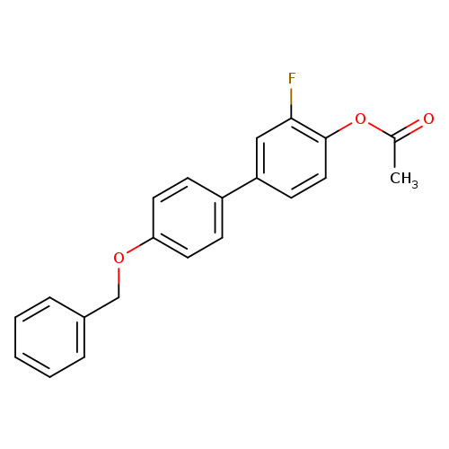 4'-(benzyloxy)-3-fluoro-[1,1'-biphenyl]-4-yl acetate