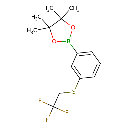 4,4,5,5-Tetramethyl-2-(3-((2,2,2-trifluoroethyl)thio)phenyl)-1,3,2-dioxaborolane