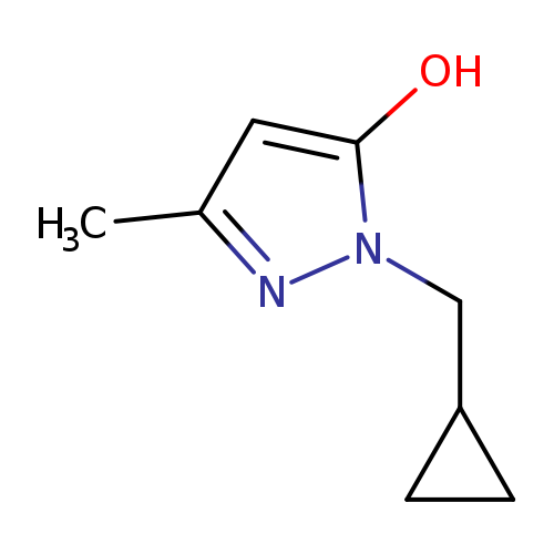 1-(cyclopropylmethyl)-3-methyl-1H-pyrazol-5-ol