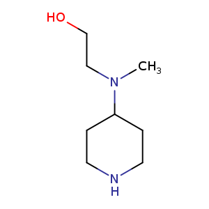 2-(Methyl(piperidin-4-yl)amino)ethanol