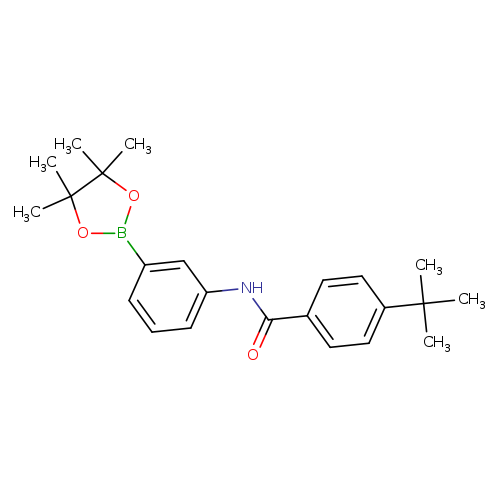 4-tert-butyl-N-[3-(4,4,5,5-tetramethyl-1,3,2-dioxaborolan-2-yl)phenyl]benzamide
