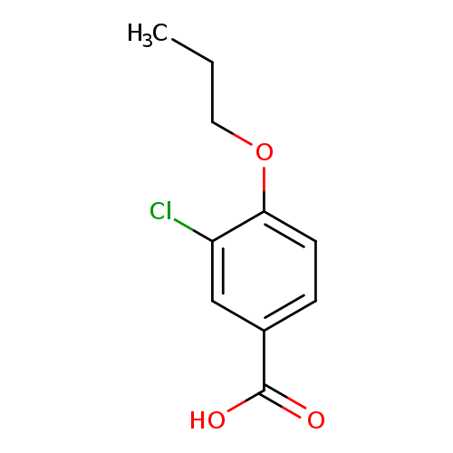 3-chloro-4-propoxybenzoic acid