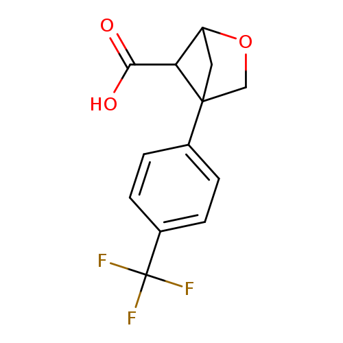 4-[4-(trifluoromethyl)phenyl]-2-oxabicyclo[2.1.1]hexane-5-carboxylicacid