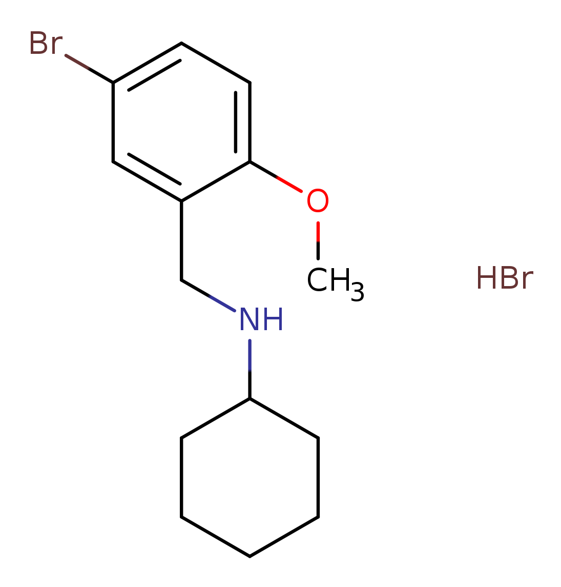 N-(5-Bromo-2-methoxybenzyl)cyclohexanamine hydrobromide