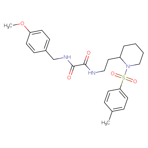 N'-[(4-methoxyphenyl)methyl]-N-{2-[1-(4-methylbenzenesulfonyl)piperidin-2-yl]ethyl}ethanediamide