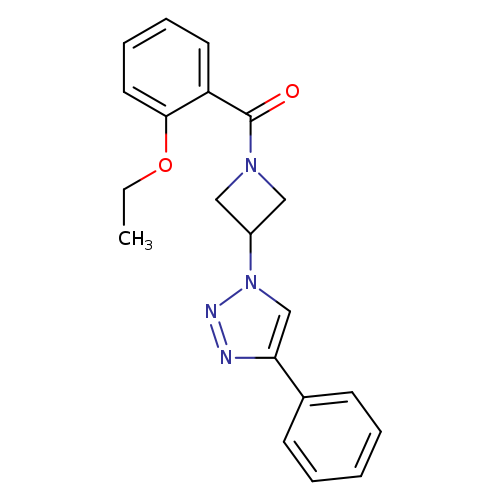 1-[1-(2-ethoxybenzoyl)azetidin-3-yl]-4-phenyl-1H-1,2,3-triazole