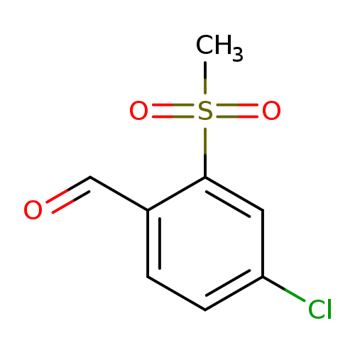 4-Chloro-2-(methylsulfonyl)benzaldehyde