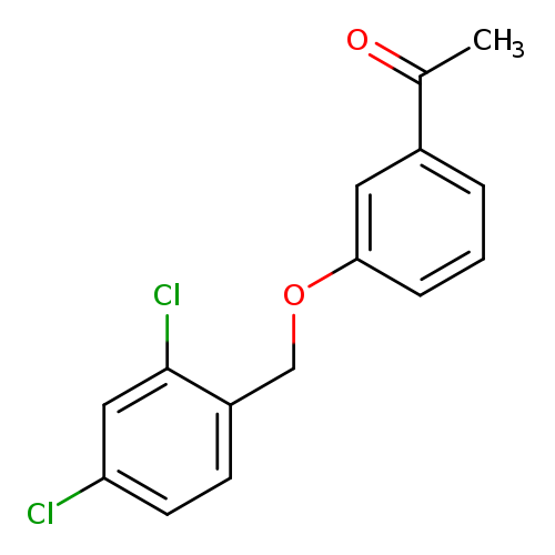 1-(3-[(2,4-DICHLOROBENZYL)OXY]PHENYL)-1-ETHANONE