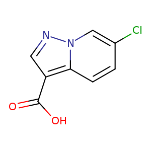 Pyrazolo[1,5-a]pyridine-3-carboxylic acid, 6-chloro-