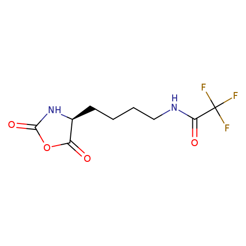 N-[4-[(4S)-2,5-DIOXOOXAZOLIDIN-4-YL]BUTYL]-2,2,2-TRIFLUORO-ACETAMIDE