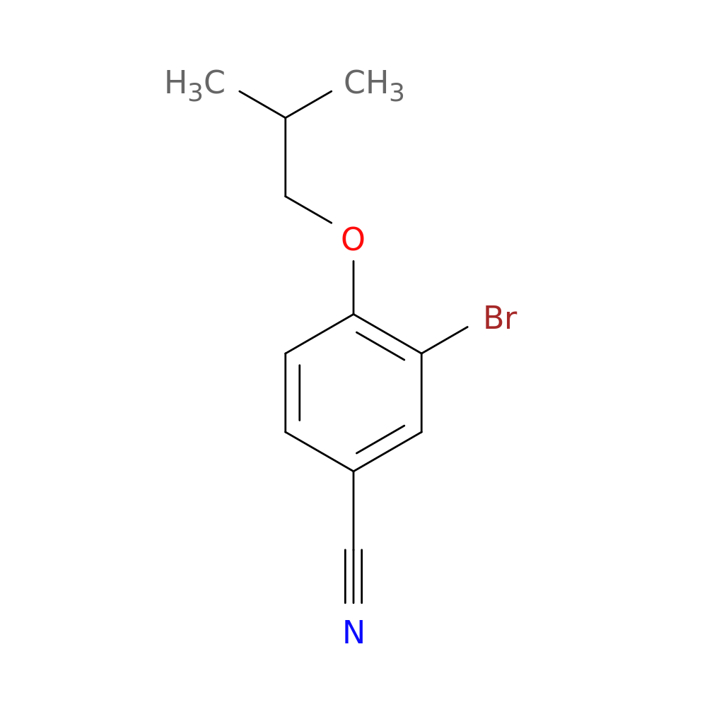 3-Bromo-4-isobutoxybenzonitrile