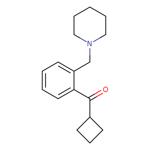 Cyclobutyl 2-(piperidinomethyl)phenyl ketone