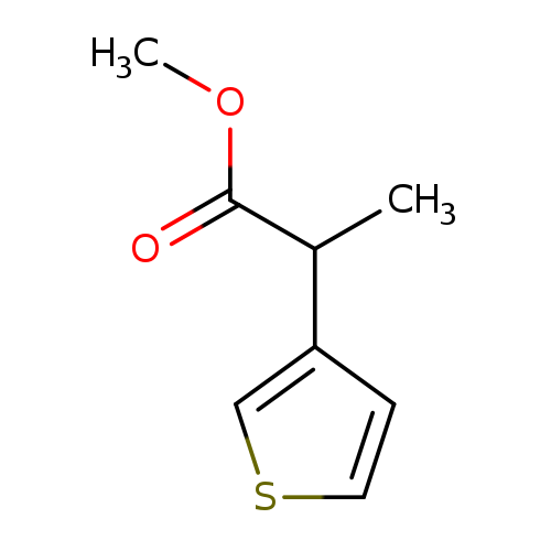 methyl 2-(thiophen-3-yl)propanoate