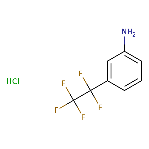 3-(pentafluoroethyl)aniline hydrochloride