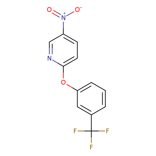 Pyridine, 5-nitro-2-[3-(trifluoromethyl)phenoxy]-