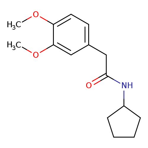 N-cyclopentyl-2-(3,4-dimethoxyphenyl)acetamide
