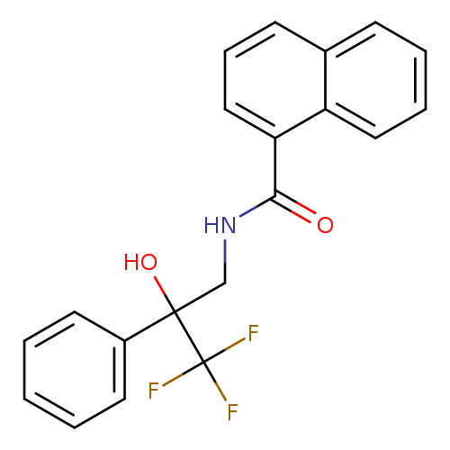 N-(3,3,3-trifluoro-2-hydroxy-2-phenylpropyl)naphthalene-1-carboxamide